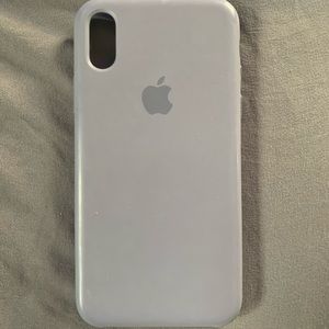 Lavender grey Apple iPhone X/Xs case